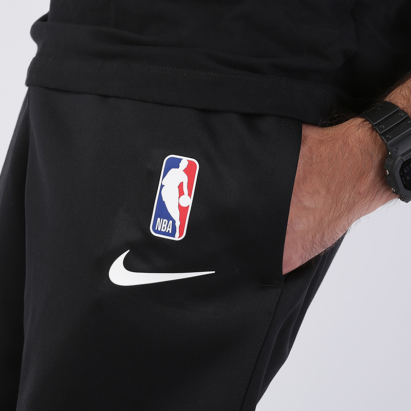 мужские черные брюки Nike NBA Los Angeles Lakers Spotlight Pants AT9222-010 - цена, описание, фото 3